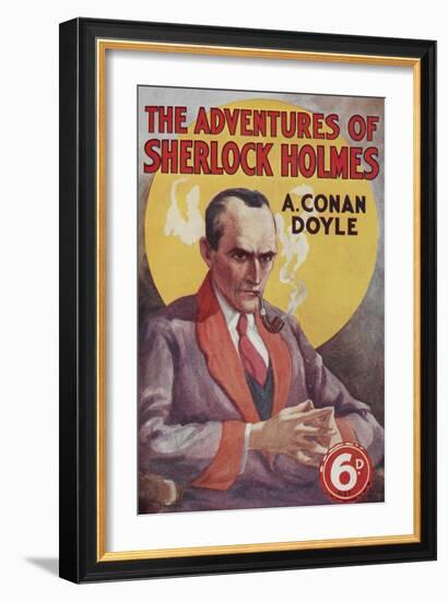 The Adventures Of Sherlock Holmes-Arthur Conan Doyle-Framed Giclee Print