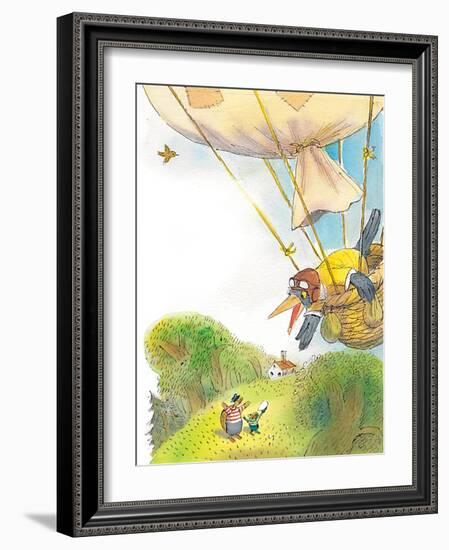 The Adventures of Ted, Ed and Caroll - Turtle-Valeri Gorbachev-Framed Giclee Print