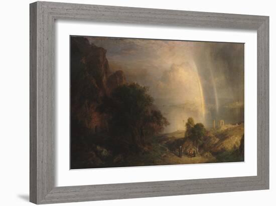 The Aegean Sea, c.1877-Frederic Edwin Church-Framed Giclee Print