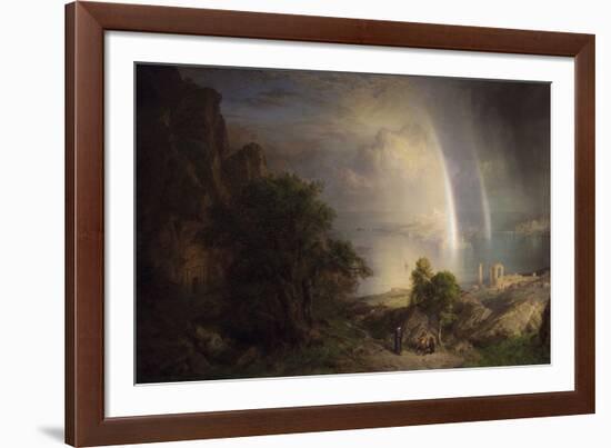 The Aegean Sea-Frederic Edwin Church-Framed Giclee Print