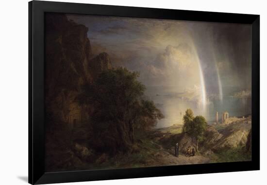 The Aegean Sea-Frederic Edwin Church-Framed Giclee Print