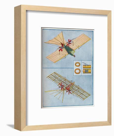 The aeroplane proposed by Henson in his patent of 1842, c1936 (c1937)-Unknown-Framed Giclee Print