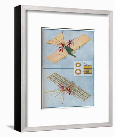 The aeroplane proposed by Henson in his patent of 1842, c1936 (c1937)-Unknown-Framed Giclee Print