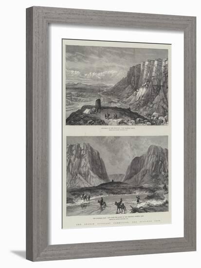 The Afghan Boundary Commission, the Zulfikar Pass-null-Framed Giclee Print