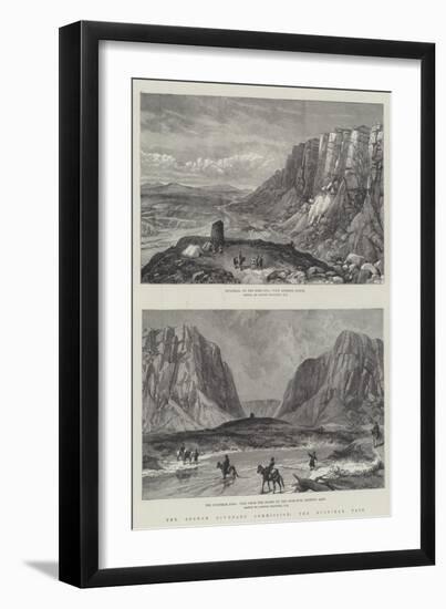 The Afghan Boundary Commission, the Zulfikar Pass-null-Framed Giclee Print