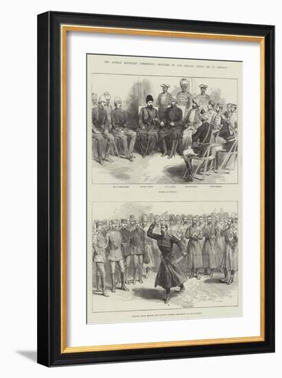 The Afghan Boundary Commission-William 'Crimea' Simpson-Framed Giclee Print