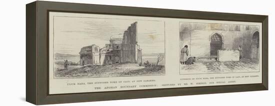 The Afghan Boundary Commission-William 'Crimea' Simpson-Framed Premier Image Canvas