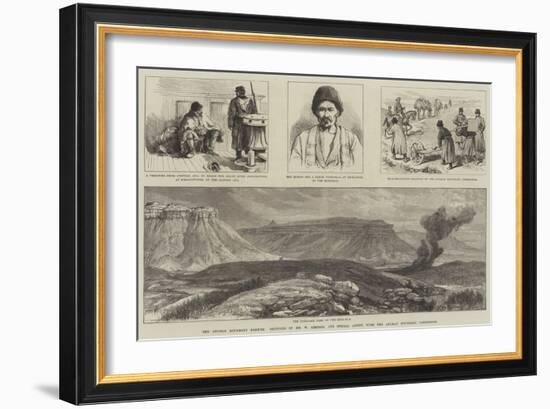 The Afghan Boundary Dispute-William 'Crimea' Simpson-Framed Giclee Print