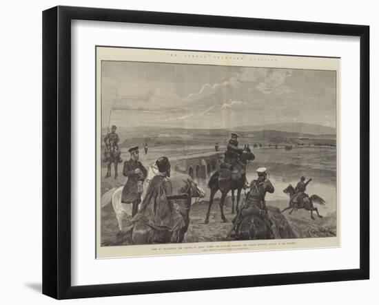 The Afghan Boundary Question-Richard Caton Woodville II-Framed Giclee Print