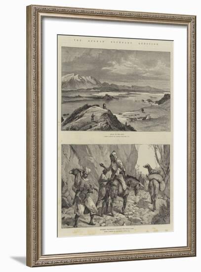 The Afghan Boundary Question-William Heysham Overend-Framed Giclee Print