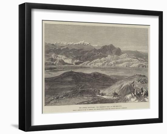 The Afghan Boundary, the Nialsheni Pass, on the Heri-Rud-William 'Crimea' Simpson-Framed Giclee Print