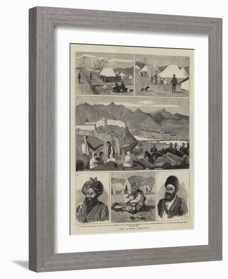 The Afghan Campaign-John Charles Dollman-Framed Giclee Print