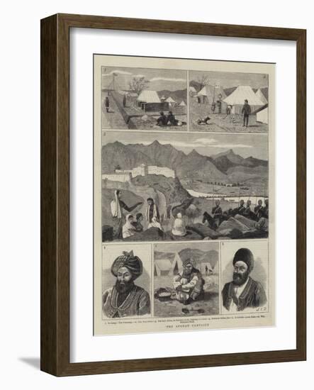 The Afghan Campaign-John Charles Dollman-Framed Giclee Print