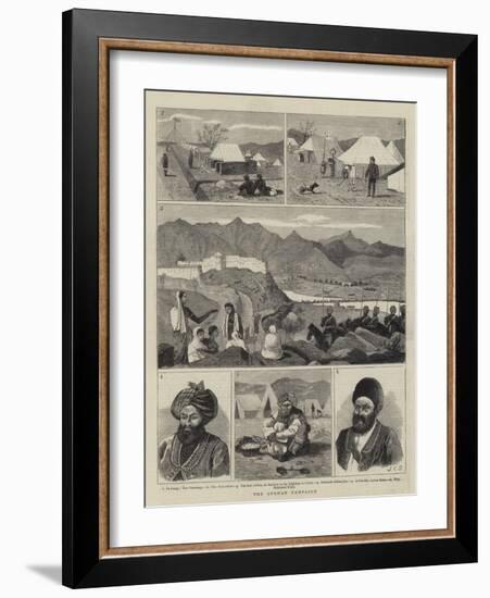 The Afghan Campaign-John Charles Dollman-Framed Giclee Print