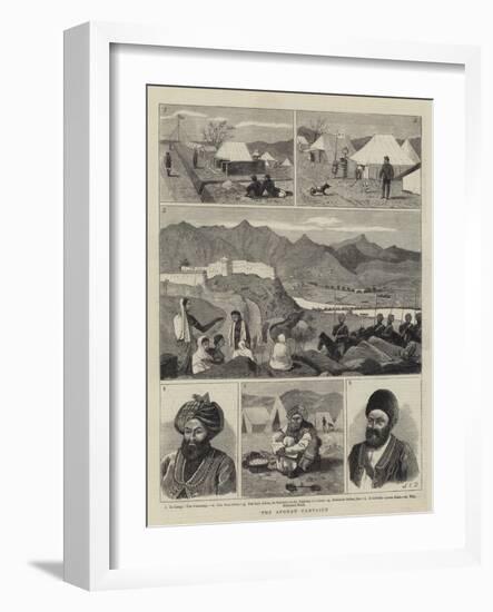 The Afghan Campaign-John Charles Dollman-Framed Giclee Print