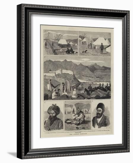 The Afghan Campaign-John Charles Dollman-Framed Giclee Print