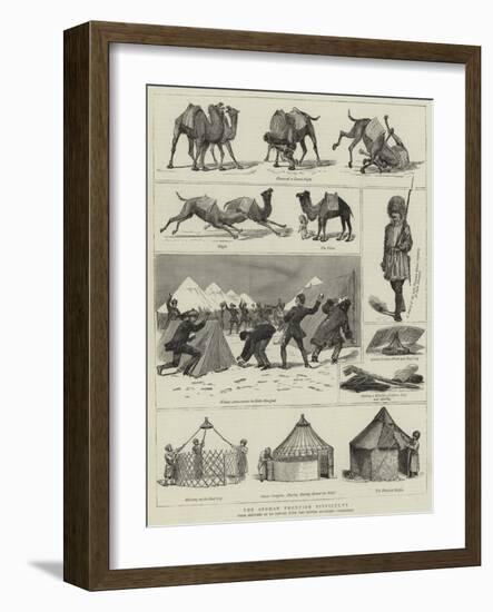 The Afghan Frontier Difficulty-null-Framed Giclee Print