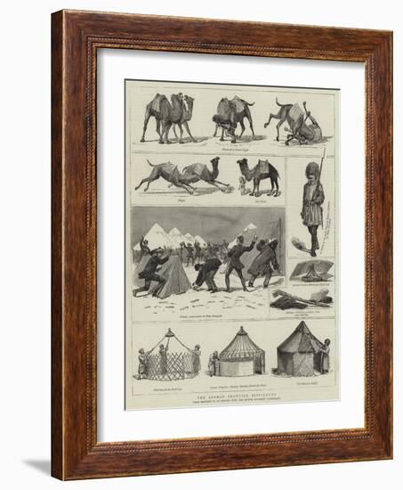 The Afghan Frontier Difficulty-null-Framed Giclee Print