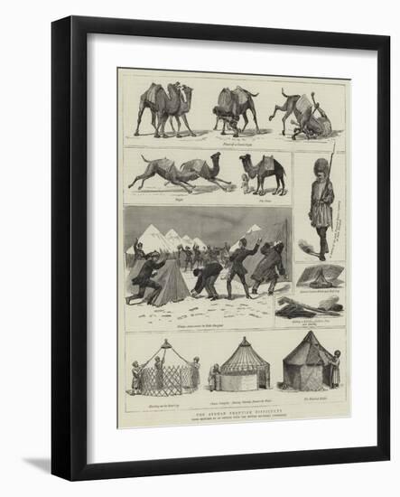 The Afghan Frontier Difficulty-null-Framed Giclee Print