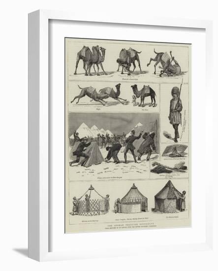 The Afghan Frontier Difficulty-null-Framed Giclee Print