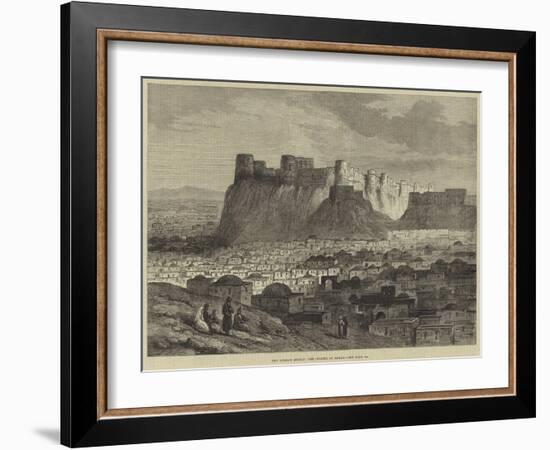 The Afghan Revolt, the Citadel of Herat-null-Framed Giclee Print