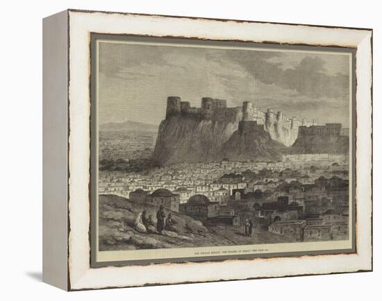 The Afghan Revolt, the Citadel of Herat-null-Framed Premier Image Canvas