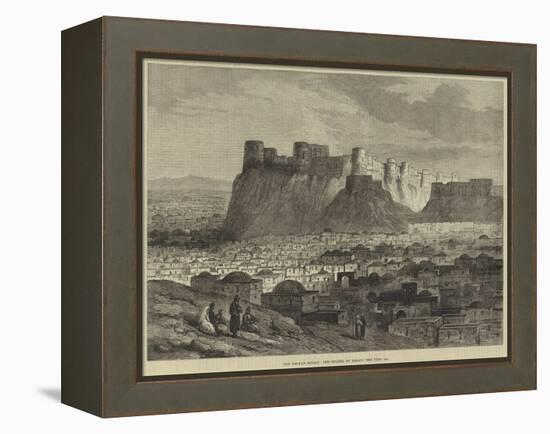 The Afghan Revolt, the Citadel of Herat-null-Framed Premier Image Canvas