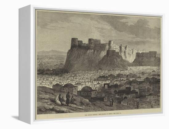 The Afghan Revolt, the Citadel of Herat-null-Framed Premier Image Canvas