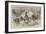 The Afghan War, a Dak, or Post, in the Khyber Pass-null-Framed Giclee Print