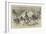 The Afghan War, a Dak, or Post, in the Khyber Pass-null-Framed Giclee Print