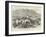 The Afghan War, Attack on Ali Musjid, the First Shot-William 'Crimea' Simpson-Framed Giclee Print