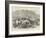 The Afghan War, Attack on Ali Musjid, the First Shot-William 'Crimea' Simpson-Framed Giclee Print