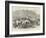 The Afghan War, Attack on Ali Musjid, the First Shot-William 'Crimea' Simpson-Framed Giclee Print