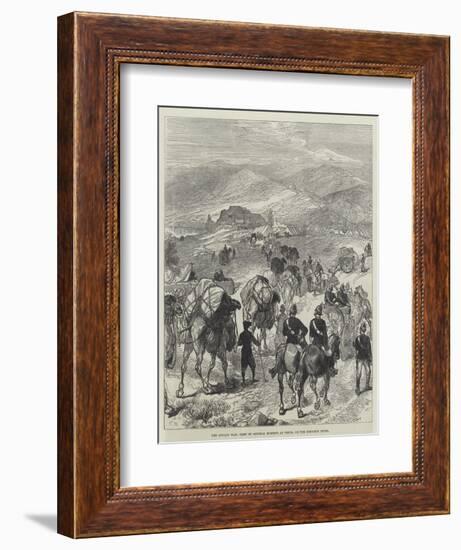 The Afghan War, Camp of General Roberts at Thull, on the Khoorum River-Charles Robinson-Framed Giclee Print