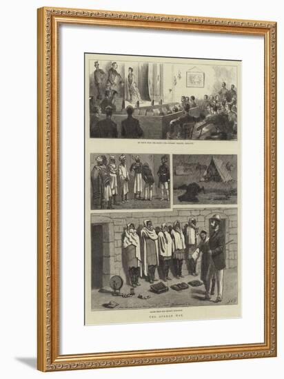 The Afghan War-John Charles Dollman-Framed Giclee Print