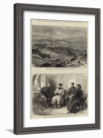 The Afghan War-William 'Crimea' Simpson-Framed Giclee Print