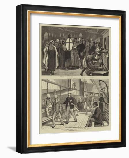 The Afghan War-John Charles Dollman-Framed Giclee Print