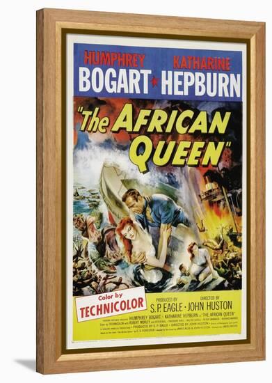 The African Queen, 1951, Directed by John Huston-null-Framed Premier Image Canvas