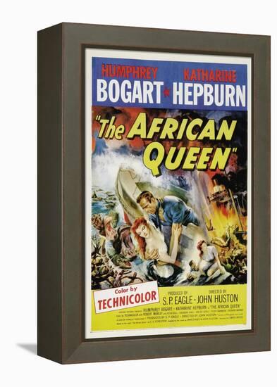 The African Queen, 1951, Directed by John Huston-null-Framed Premier Image Canvas