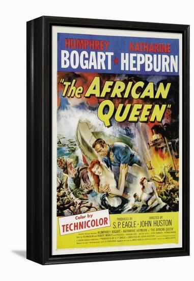 The African Queen, 1951, Directed by John Huston-null-Framed Premier Image Canvas