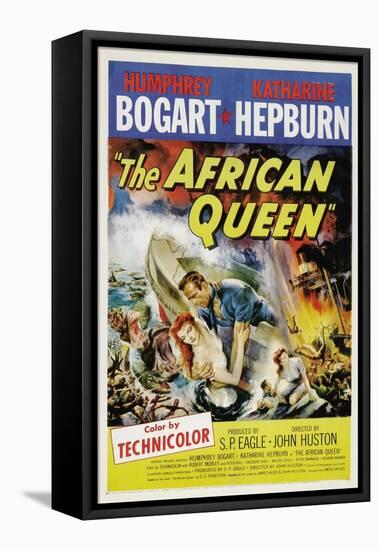 The African Queen, 1951, Directed by John Huston-null-Framed Premier Image Canvas