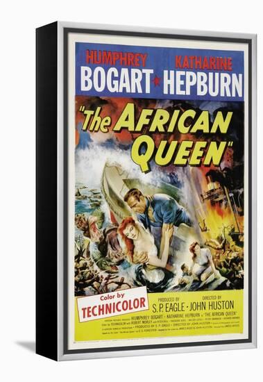 The African Queen, 1951, Directed by John Huston-null-Framed Premier Image Canvas