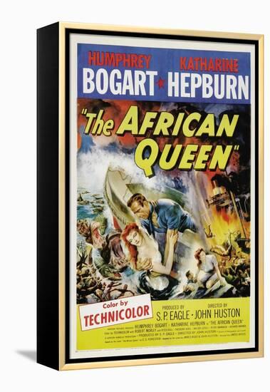 The African Queen, 1951, Directed by John Huston-null-Framed Premier Image Canvas