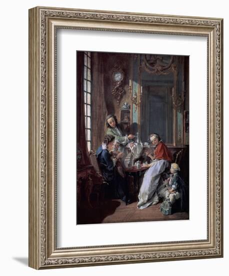 The Afternoon Meal, 1739-Francois Boucher-Framed Giclee Print