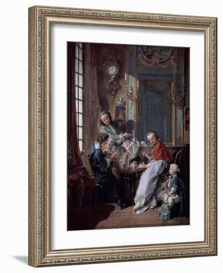 The Afternoon Meal, 1739-Francois Boucher-Framed Giclee Print