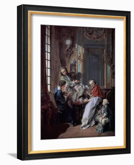 The Afternoon Meal, 1739-Francois Boucher-Framed Giclee Print