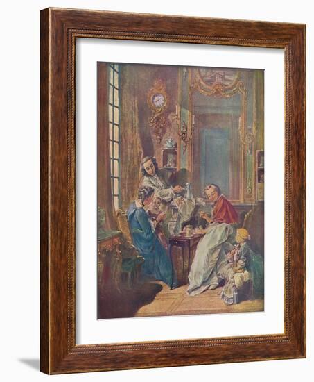 'The Afternoon Meal', 1739-Francois Boucher-Framed Giclee Print