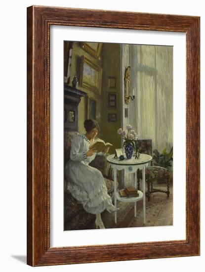 The Afternoon Read-Paul Fischer-Framed Giclee Print