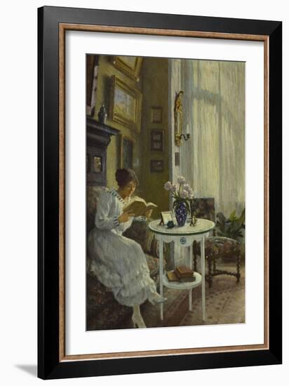 The Afternoon Read-Paul Fischer-Framed Giclee Print