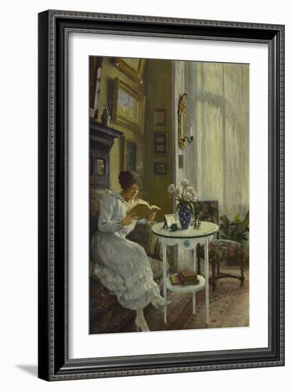 The Afternoon Read-Paul Fischer-Framed Giclee Print